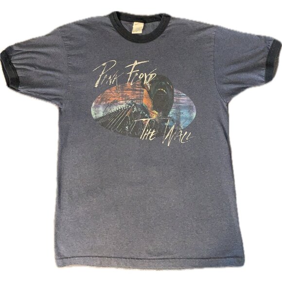 Vintage Pink Floyd The Wall ringer t-shirt - Picture 1 of 6